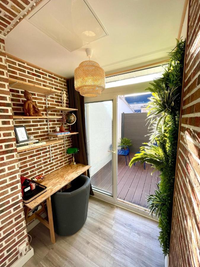 Escale Boheme - Terrasse En Centre-Ville - Gare Амиен Екстериор снимка