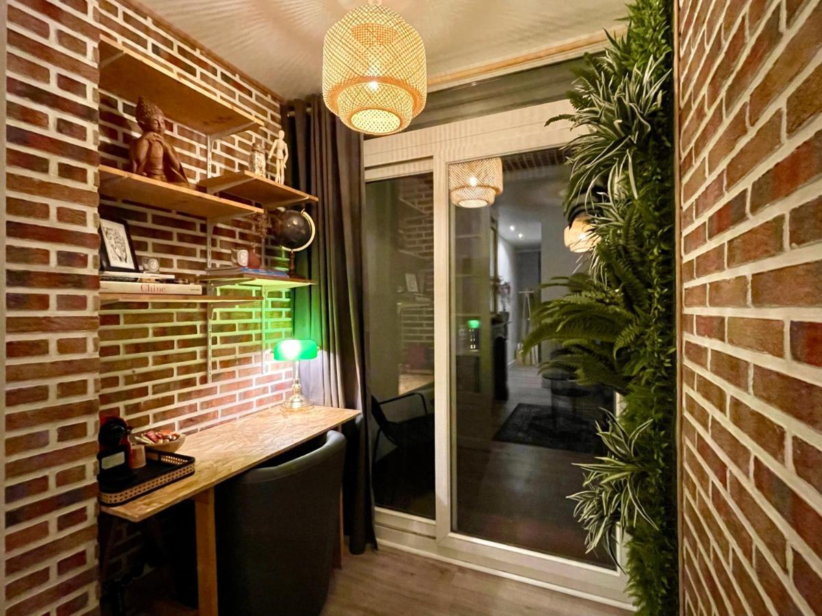 Escale Boheme - Terrasse En Centre-Ville - Gare Амиен Екстериор снимка